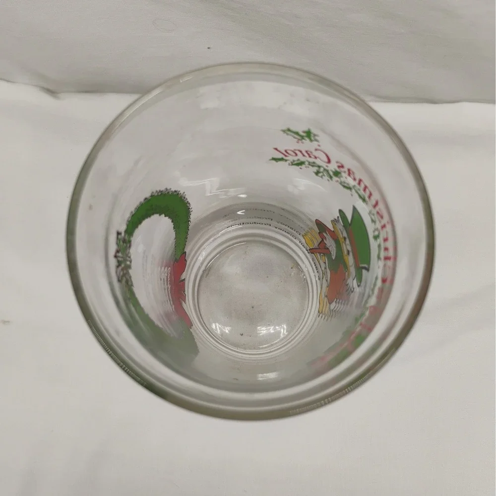 Vintage 1982 Mickey's Christmas Carol Glass Scrooge McDuck Disney Coca Cola Coke
